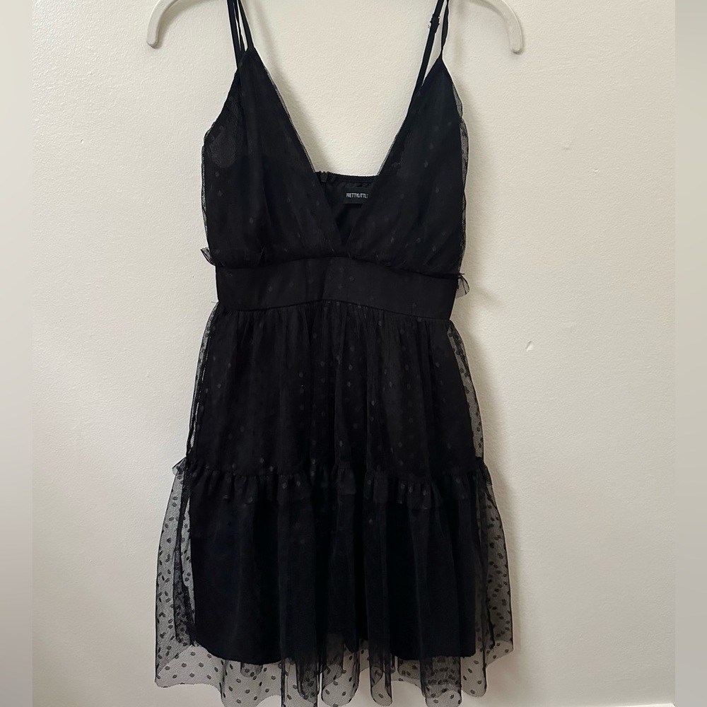 Pretty little thing black dress